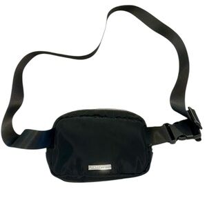 Madden Girl Black Belt Bag Fanny Pack
